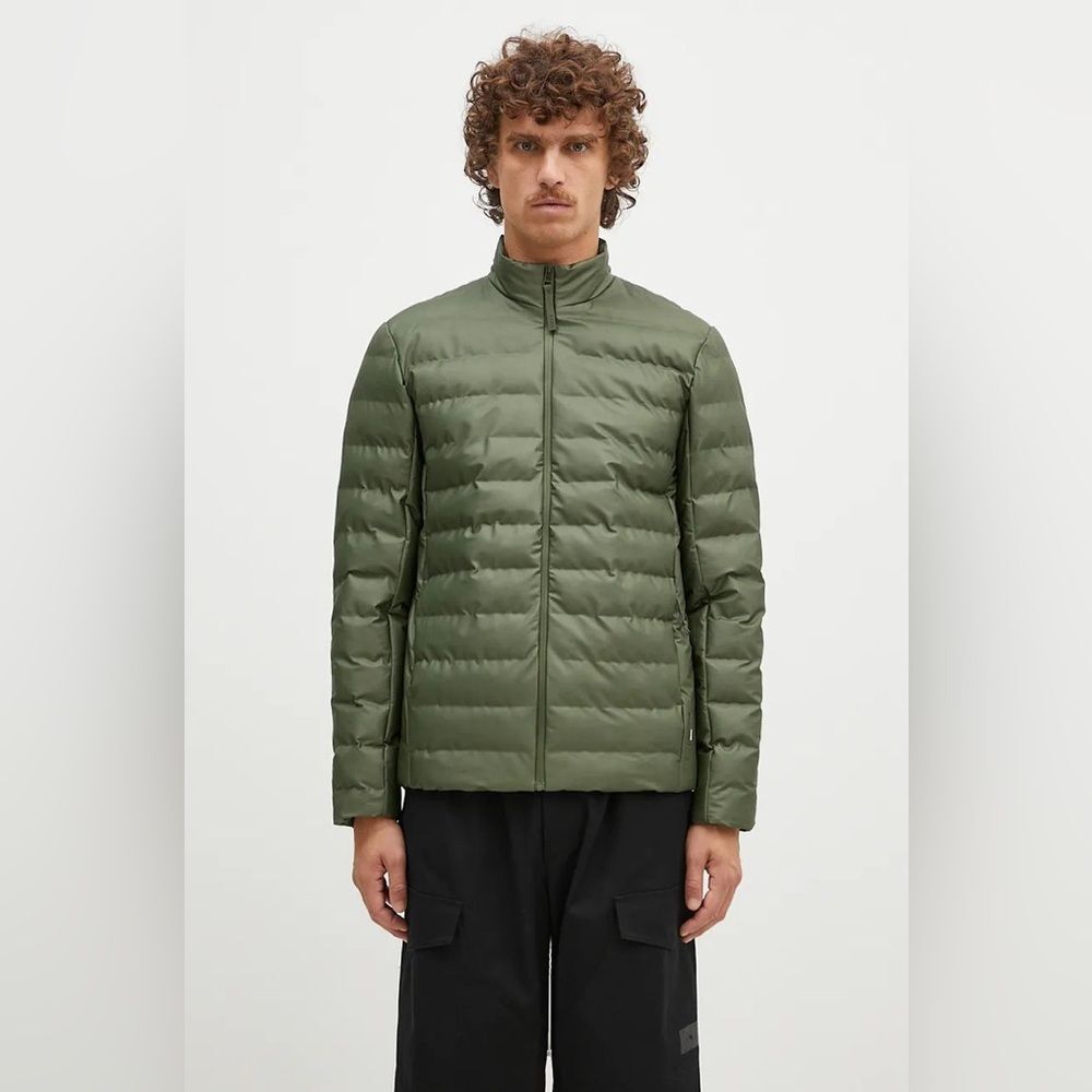 NWT Rains | Green Puffer Trekker Jacket Ecodown by Thermore‎ S